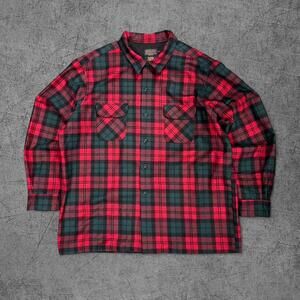 Pendleton Virgin Wool Plaid Button Up